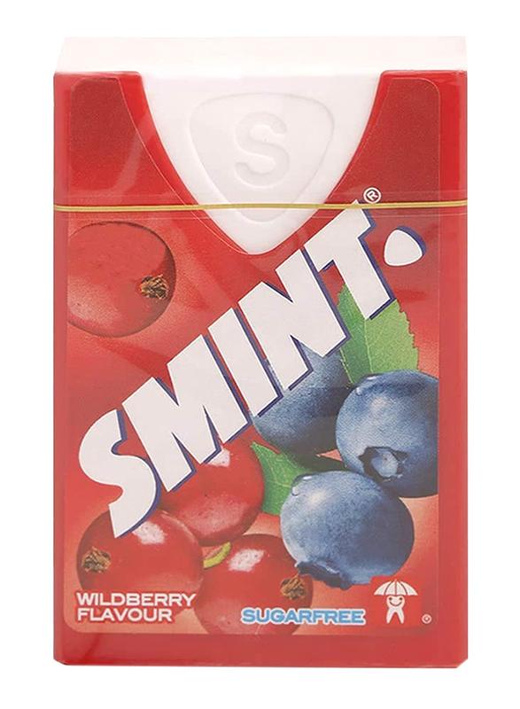 Smint Wildberry Flavor Chewing Gum, 18g