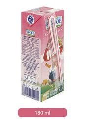 Lacnor Strawberry Milk Drink, 180ml