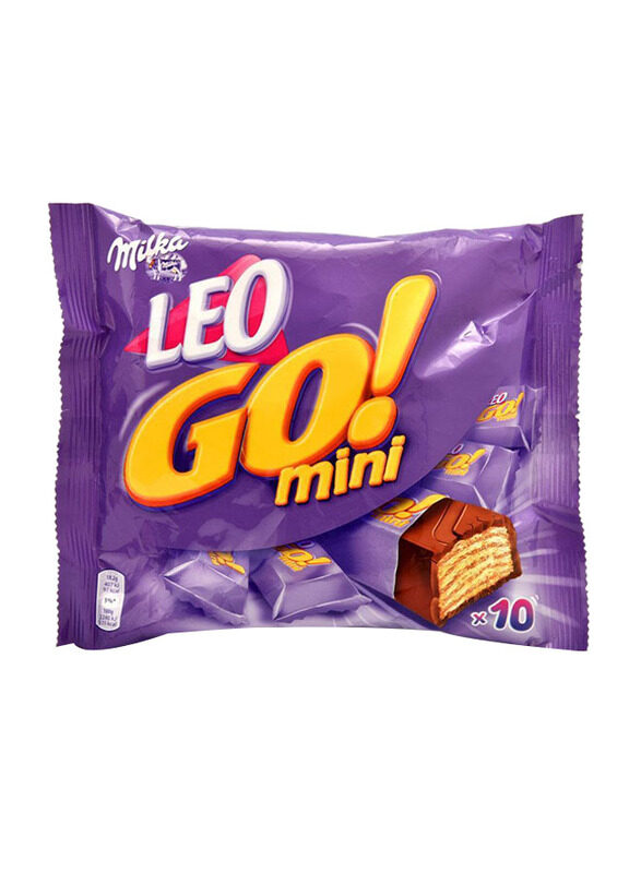 

Mondelez Milka Leo Go Mini Bar, 10 x 18.2g