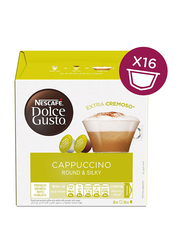 Nescafe Dolce Gusto Cappuccino Coffee, 16 Capsules