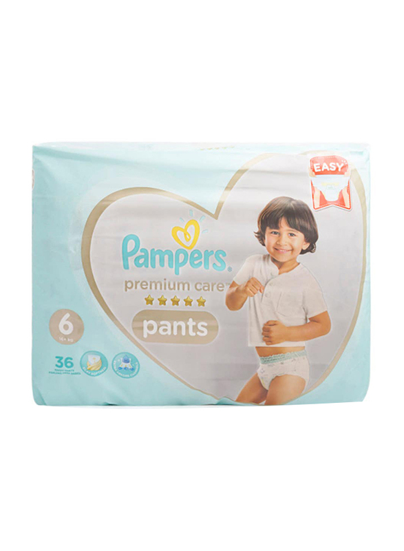 Pampers Premium Care Pants, Size 6, Extra Large, 16+ kg, 36 Count