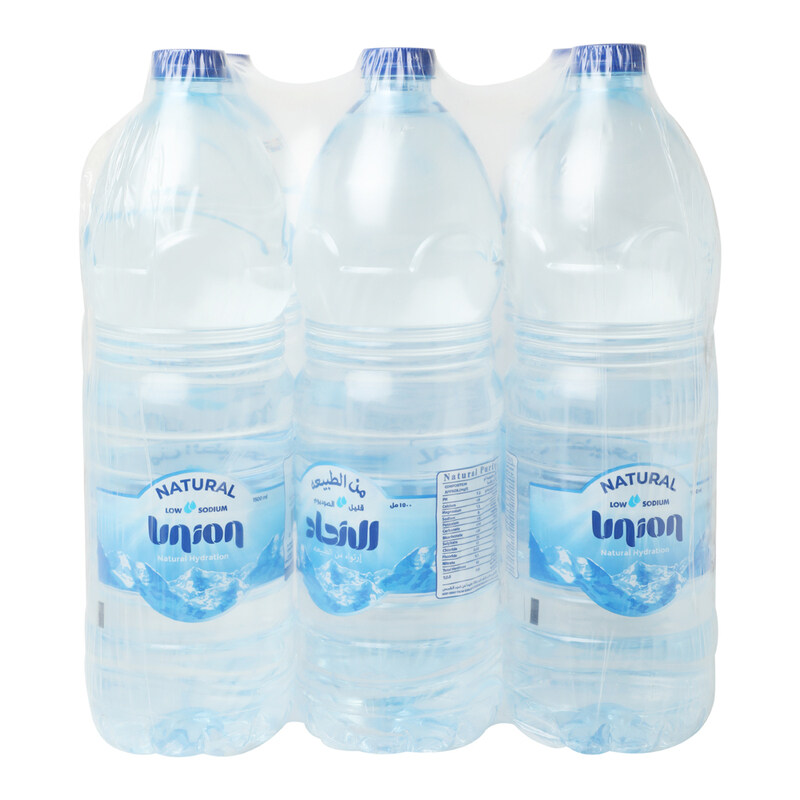 

Union Mineral Water, 6 x 1.5L