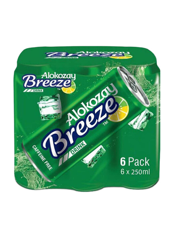 

Alokozay Breeze Soft Drink, 6 x 250ml