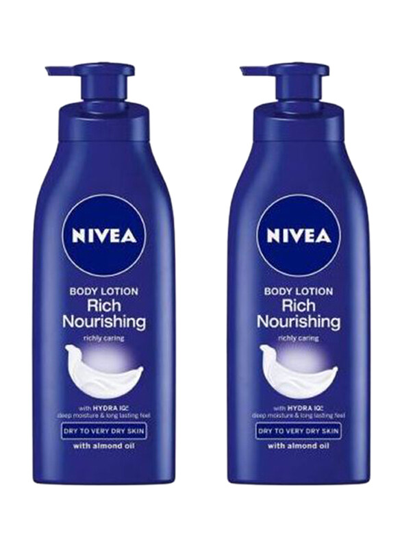 

Nivea Body Lotion Dry - 2 x 400 ml