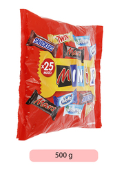 Mars Minis Assorted Chocolate Bag - 500g