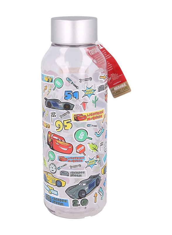 Stor Tritan Hydro Cars Bottle, 660ml, White