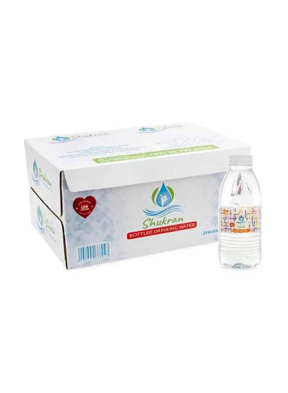 

Shukran Cardinal Bottled Drinking Water, 24 Pieces x 250ml