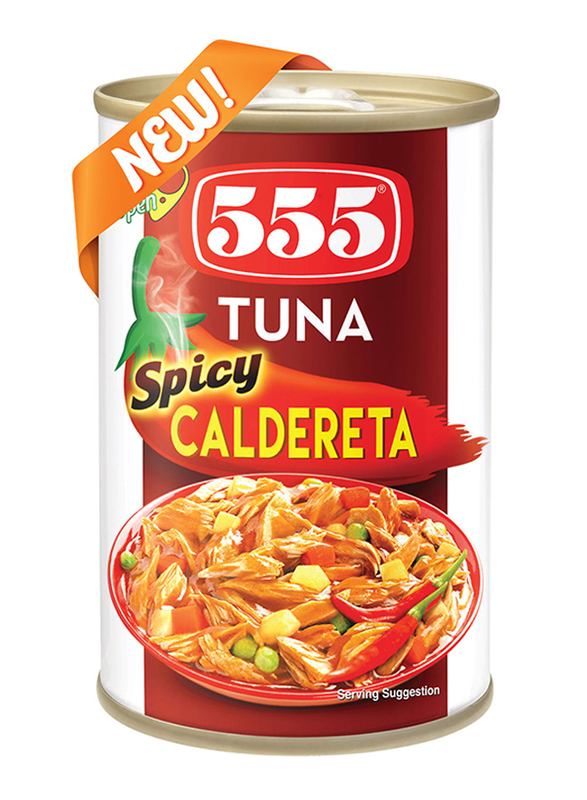 555 Tuna Spicy Caldereta, 155g