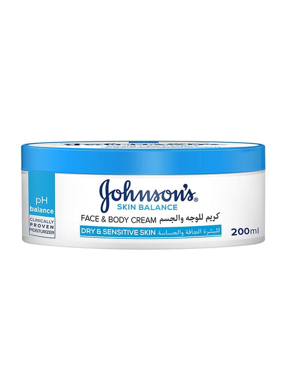 Johnson & Johnson Skin Balance Face Cream, 200ml