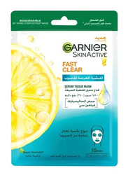 Garnier Skinactive Fast Clear Tissue Mask, 1 Piece