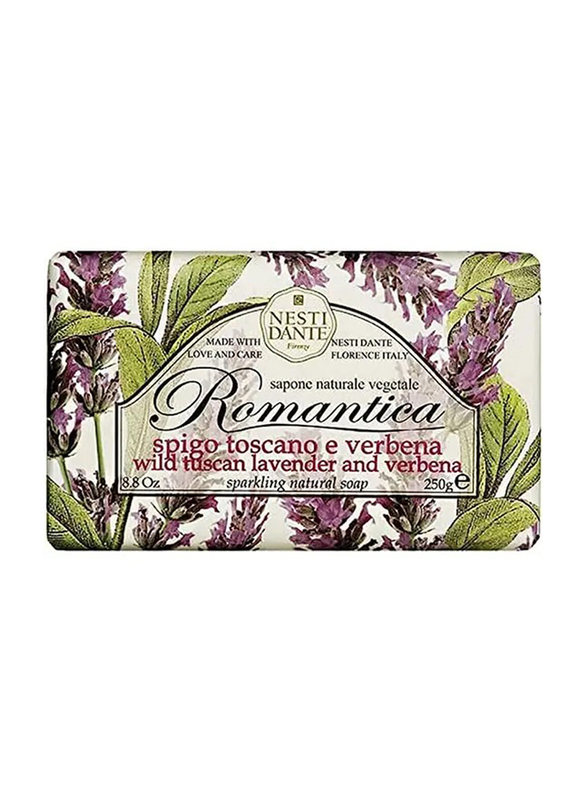 Nesti Dante Romantica Wild Tuscan Lavender & Verbena Soap, 250g