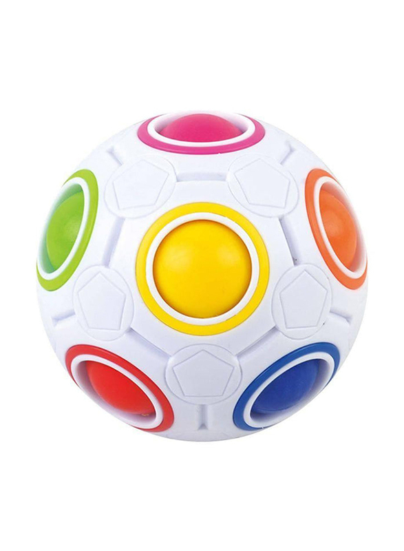 P.JOY Sensory Squishy Rainbow Ball, Sports & Outdoor Play, 1 Piece, Ages 3+