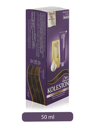 Wella Koleston Hair Color Cream Kit, 304/0 Medium Brown, 100ml