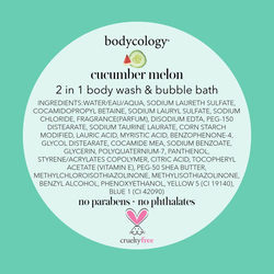 Bodycology Cucumber Melon Body Wash, Green