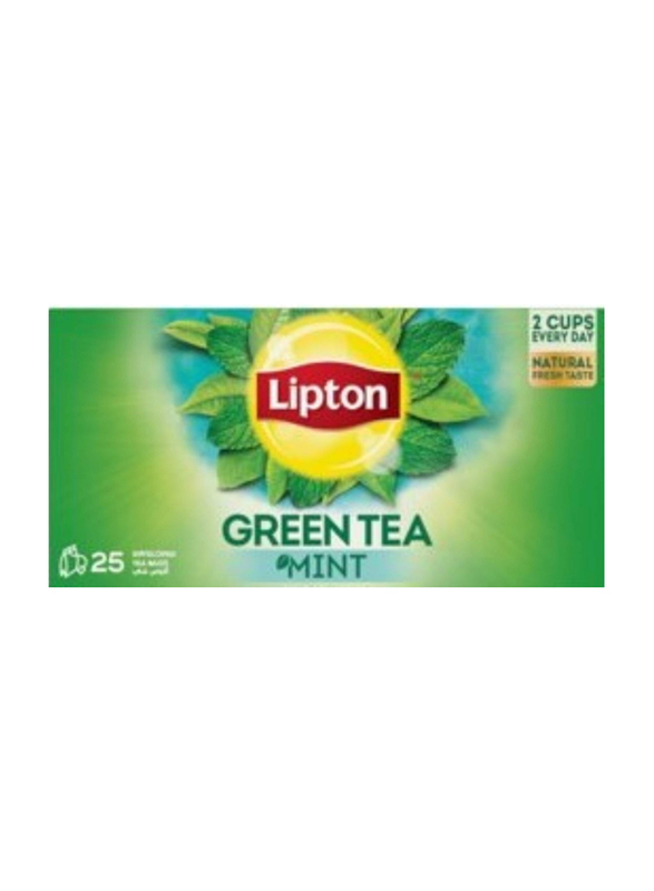 Lipton Green Tea Mint, 25 x 1.3g