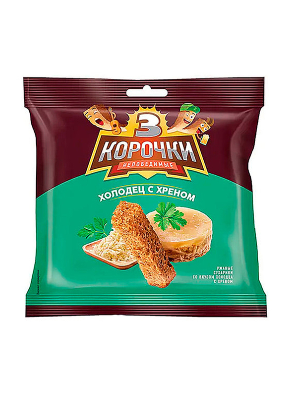 Korochki Aspic Chips with Horseradish, 100g