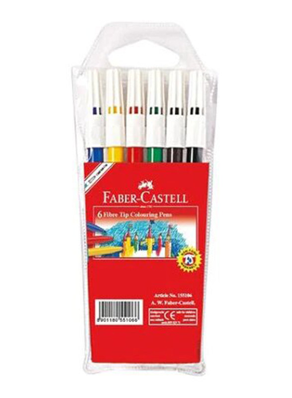Faber-Castell 6-Piece Sketch Pen Set, Multicolour