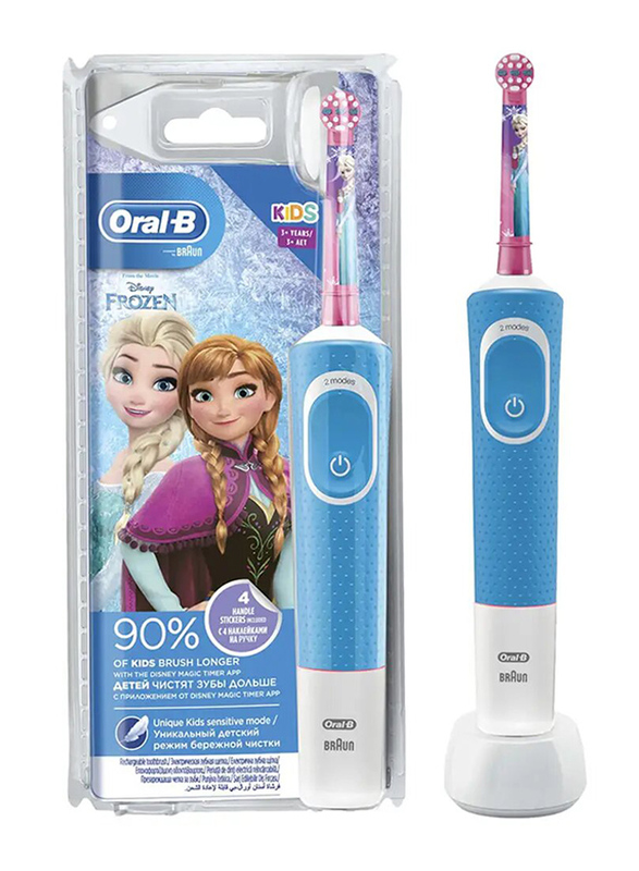 Braun Oral-B D100.413.2K Vitality Frozen Toothbrush for Kids ages 3+ Years, 1-Piece