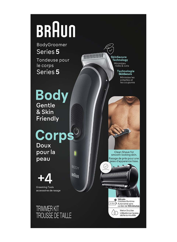 Braun Series 5 Body Groomer, 5360, Black