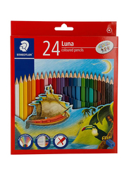 Staedtler Luna Colouring Pencil Set, 24 Pieces, Multicolour
