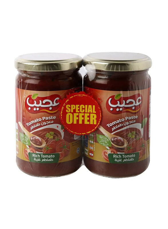 

Ajeeb Tomato Paste, 2 x 300g