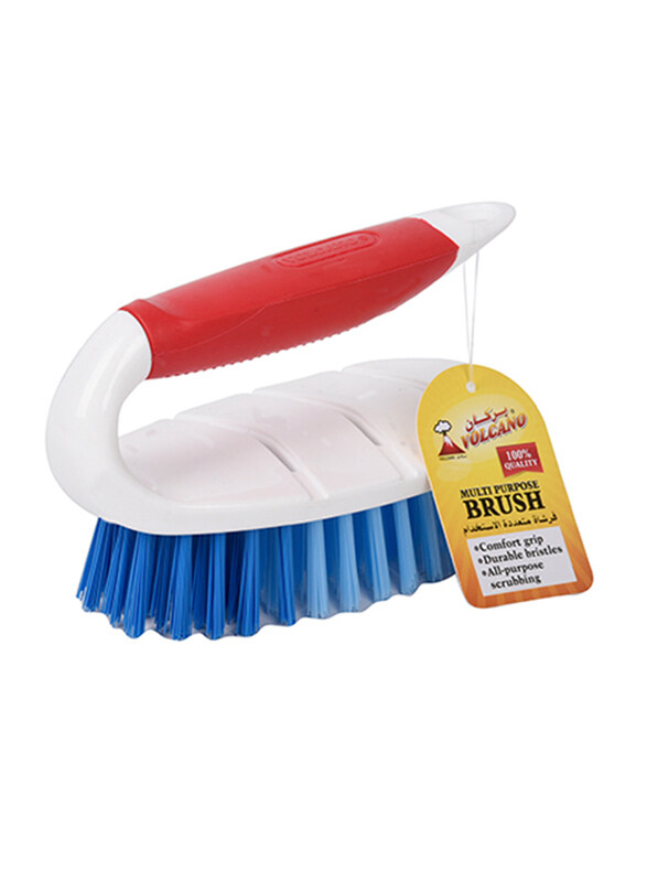 

Volcano Multi Purpose Brush, One Size, Blue/Red