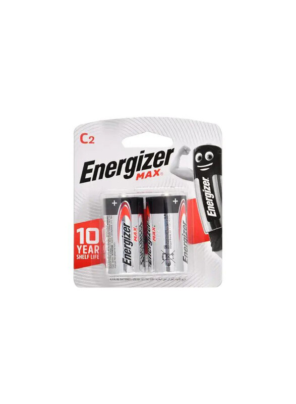 

Energizer Max C Alkaline Batteries - 2 Pieces