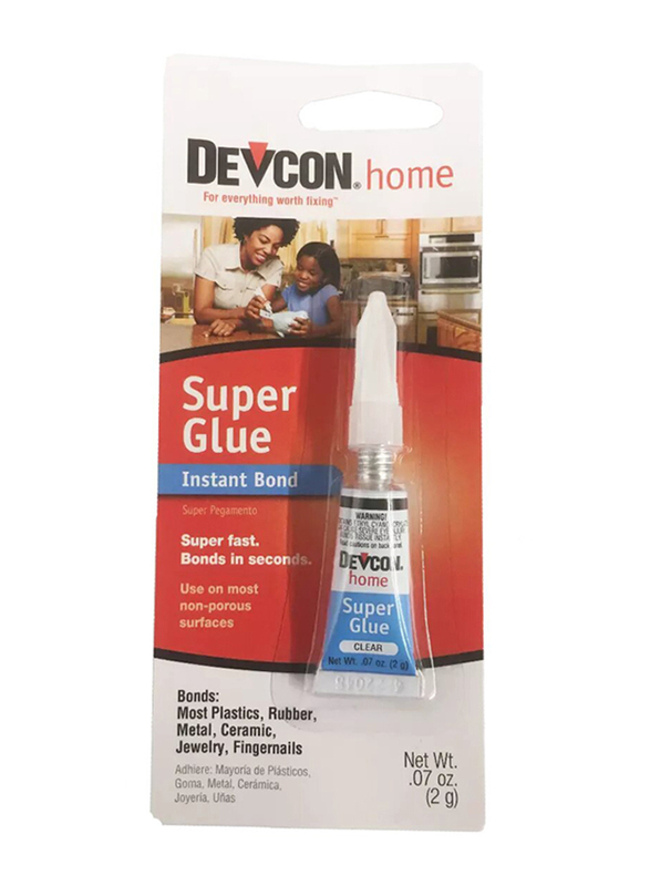 Devcon 2g Super Glue Gel, Clear