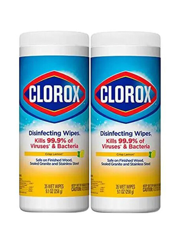 

Clorox Disinfecting Wipes, 2 x 35 Wipes