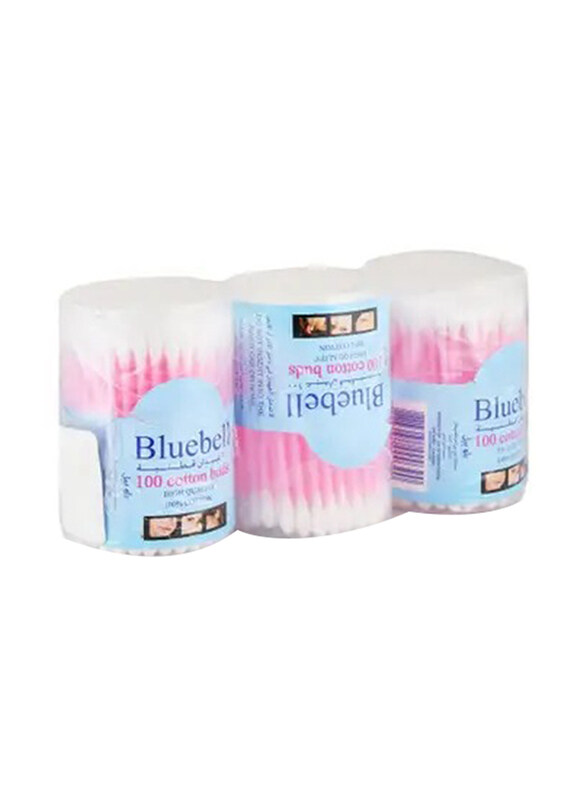 

Blue Bell Cotton Buds, 3 x 100 Buds
