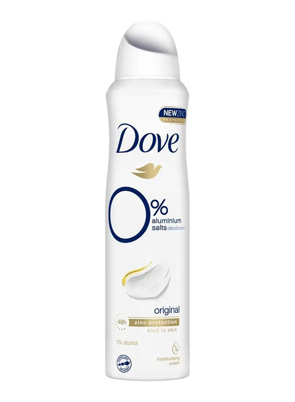 Dove Original 0% Aluminium Salts Deodorant - 150ml