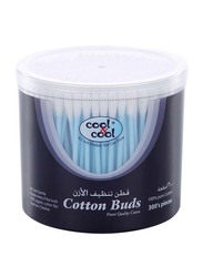 Cool & Cool Cotton Buds, 300 Piece