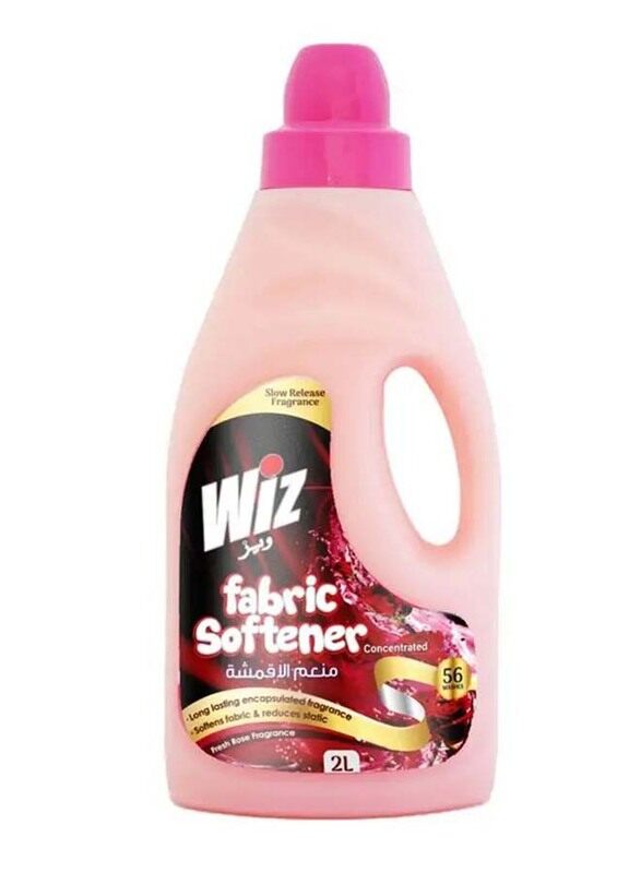 Wiz Fabric Softener Rose, 2 Liters