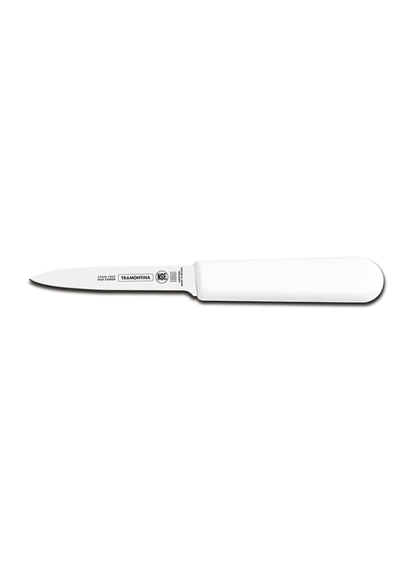 Tramontina Master Stainless Steel Paring Knife, White/Silver