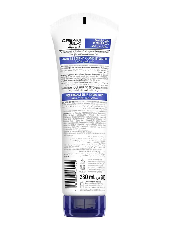 Cream Silk Damage Control Conditioner - 280 ml