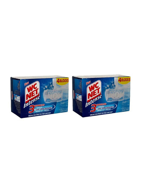 

WC Net Intense Rim Blocks Ocean Toilet Cleaner, 5 Pieces