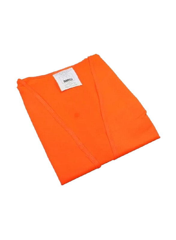 Autocare Reflective Safety Vest, Ac-102, Orange, XX-Large