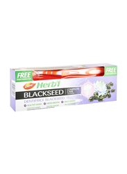 Dabur Herbal Blackseed Complete Care Toothpaste with Free Toothbrush, 150g