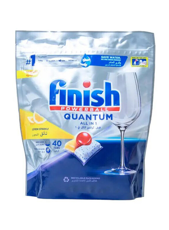 

Finish Quantum All In One Lemon, 40 Tablets