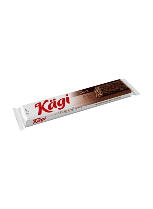 Kagi Wafer Biscuit Dark Chocolate Bar, 25g