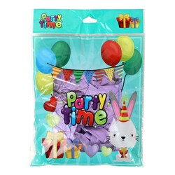 Party Time Globos High Quality Balloon Set, Lavender