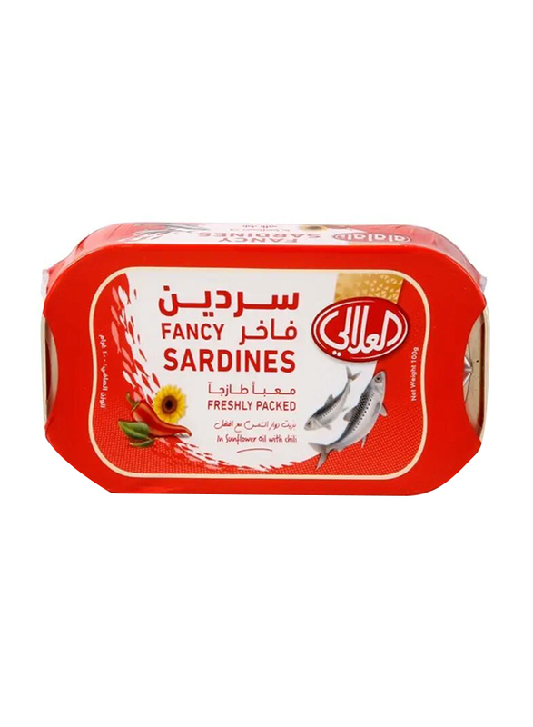 Al Alali Sardines in Sunflower Oil with Chilli, 100g