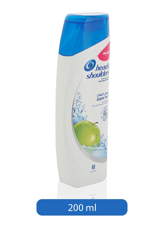 Head & Shoulders Apple Fresh Anti-Dandruff Shampoo for All Hair Types, 200ml