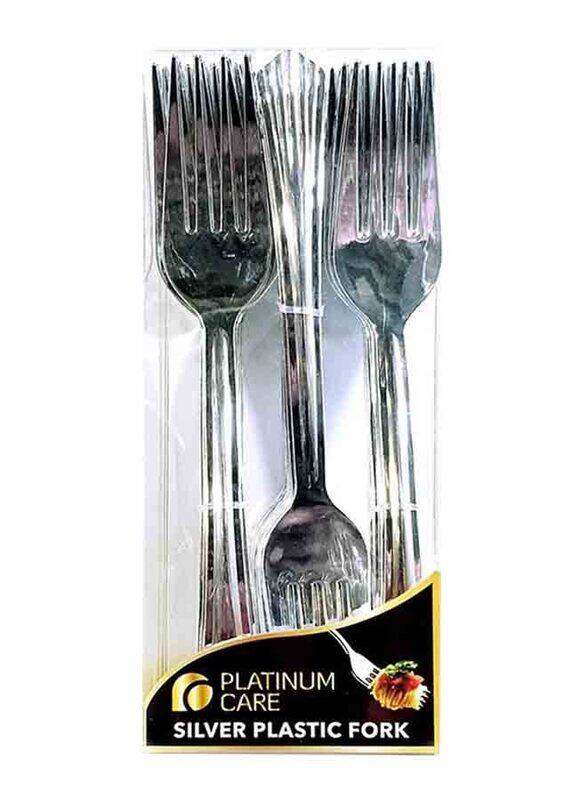 

Platinum Care Fork In Pvc Box, 24 Pieces, Silver