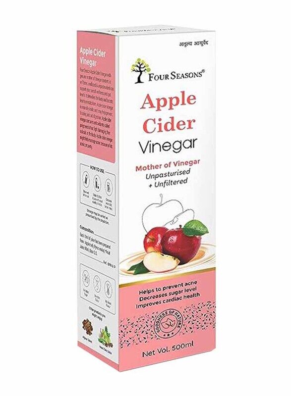 

Four Seasons Ayurvedic Apple Cider Vinegar, 500ml