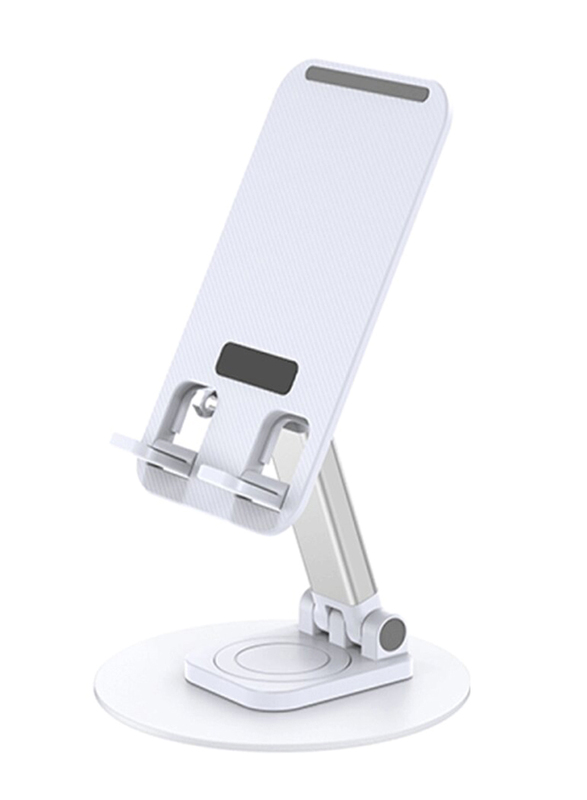 

WiWu Universal Mobile Phone and Tablet Desktop Rotation Stand Holder, ZM109, White