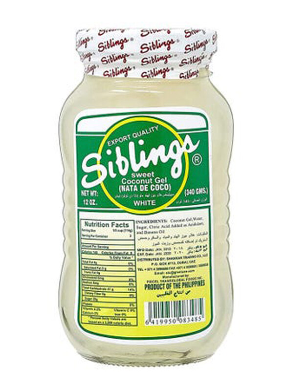 

Siblings Sweet Coconut Gel Natedco, 340g
