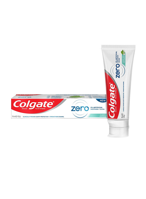 

Colgate Zero Clear Gel Pepermint Toothpaste, 98ml