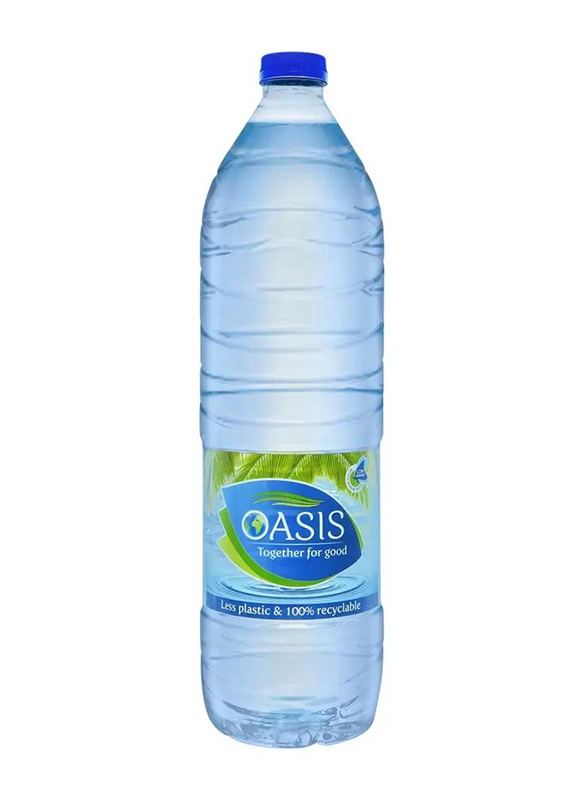 Oasis Mineral Water, 6 Bottle x 1.5 Liters
