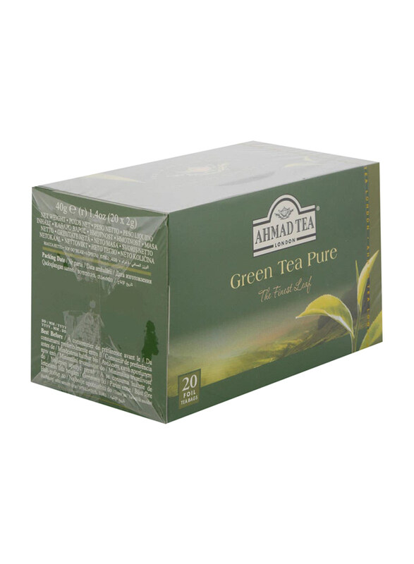 

Ahmad Tea the Finest Leaf Pure Green Tea, 20 Bags